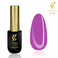 Зображення  Гель-лак Milano Love Crazy 108, 10 мл, Об'єм (мл, г): 10, Колір: 108