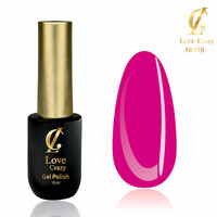 Зображення  Гель-лак Milano Love Crazy 119, 10 мл, Об'єм (мл, г): 10, Колір: 119