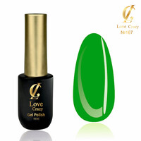 Зображення  Гель-лак Milano Love Crazy 167, 10 мл, Об'єм (мл, г): 10, Колір: 167