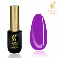 Зображення  Гель-лак Milano Love Crazy 188, 10 мл, Об'єм (мл, г): 10, Колір: 188