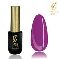 Зображення  Гель-лак Milano Love Crazy 203, 10 мл, Об'єм (мл, г): 10, Колір: 203