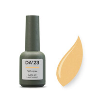 Зображення  Гель-лак DA'23 Pastel Set Soft Orange ніжно-помаранчевий, 8 мл, Об'єм (мл, г): 8, Колір: Soft Orange