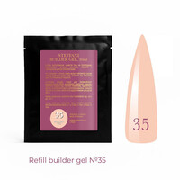 Изображение  Гель строительный Steffani Builder Gel 35, sachet 30 мл, Объем (мл, г): 30, Цвет: 35