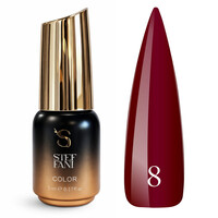 Зображення  Гель-лак без ТРО Steffani Color 008 рубіновий, 5 мл, Об'єм (мл, г): 5, Колір: 008