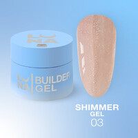 Зображення  Гель для нарощування LUNAMoon Shimmer Gel 03, 15 мл, Об'єм (мл, г): 15, Колір: 03