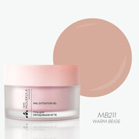 Изображение  Моделирующий гель Molekula Builder Gel Mousse MB211 Warm Beige, 15 мл, Объем (мл, г): 15, Цвет: 211