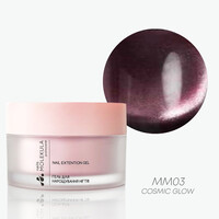Изображение  Гель с эффектом кошачий глаз Molekula Magnetic Muse Gel МM03 Cosmic Glow, 30 мл, Объем (мл, г): 30, Цвет: 03