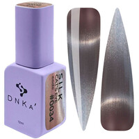 Изображение  Гель-лак кошачий глаз DNKa Gel Polish Cat's Eye Silk 0034, 12 мл, Объем (мл, г): 12, Цвет: 0034