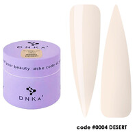Зображення  Гель моделюючий DNKa Builder Gel Light 0004 Desert, 15 мл, Об'єм (мл, г): 15, Колір: 0004