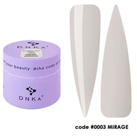 Зображення  Гель моделюючий DNKa Builder Gel Light 0003 Mirage, 15 мл, Об'єм (мл, г): 15, Колір: 0003