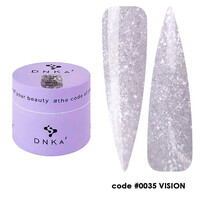 Зображення  Гель моделюючий DNKa Builder Gel 0035 Vision, 15 мл, Об'єм (мл, г): 15, Колір: 0035