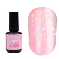 Зображення  База з блискітками Komilfo Flash Base 003, 15 мл, Об'єм (мл, г): 15, Колір: 003