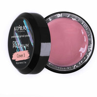 Зображення  Гель для нарощування Komilfo Gel Premium Cover 3, 50 г, Об'єм (мл, г): 50, Колір: Cover 3