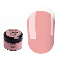 Зображення  Камуфлююча база-коректор для гель-лаку Komilfo Cover Base, гель-банка 15 мл, Об'єм (мл, г): 15