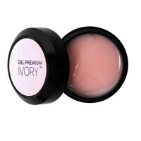 Зображення  Гель для нарощування Komilfo Gel Premium Ivory, 15 г, Об'єм (мл, г): 15, Колір: Ivory