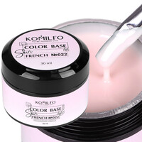 Зображення  База для гель-лаку Komilfo Color French Base Skin 022, 30 мл, Об'єм (мл, г): 30, Колір: 022