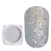 Зображення  Блискітки Komilfo Super Rainbow Series 604, розмір 0.2 мм, 2.5 г, Колір: 604