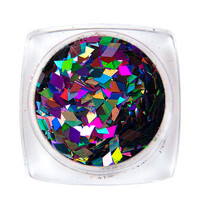 Зображення  Блискітки для декору Komilfo ромби кольоровий мікс, 2 мм, 1.5 г