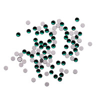 Изображение  Стразы Komilfo Emerald, размер 6, 100 шт, Цвет: Emerald 6