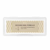 Зображення  Верхні форми для моделювання F.O.X Decking Nail form 4.0 Модерн, 14 шт