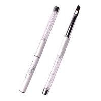 Изображение  Кисточка Komilfo Gel angled 6 (Nylon), Размер кисточки: 6