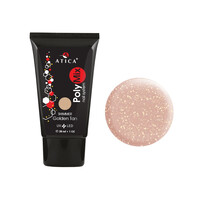 Изображение  Полигель с шиммером Atica Polymix Golden Tan Shimmer, 30 мл, Объем (мл, г): 30, Цвет: Golden Tan