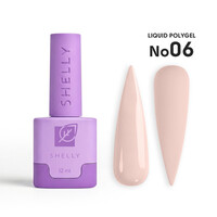 Зображення  Рідкий полігель Shelly Liquid PolyGel 06, 12 мл, Об'єм (мл, г): 12, Колір: 06