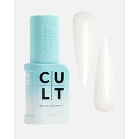 Изображение  Жидкий гель для укрепления ногтей Cult Bottle Gel 002 Cloud White, 13 мл, Объем (мл, г): 13, Цвет: 002