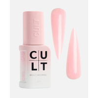 Изображение  Жидкий гель для укрепления ногтей Cult Bottle Gel 006 Powder Pink, 13 мл, Объем (мл, г): 13, Цвет: 006