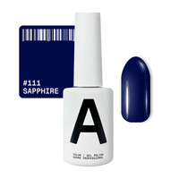 Изображение  Гель-лак ADORE prof. Basic Palette 111 Sapphire синий, 12 мл, Объем (мл, г): 12, Цвет: 111