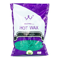 Изображение  Пленочный воск 1 кг в гранулах для депиляции Konsung Beauty, Алое