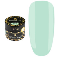 Зображення  Кольорова база F.O.X Color Base 10 мл №005 ніжно-бірюзова, Об'єм (мл, г): 10, Колір: 005