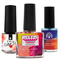 Зображення Акварельні краплі, фарби, чорнило