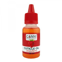 Изображение  Масло для кутикулы натуральное клубника CANNI, 30 мл, Аромат: Клубника, Объем (мл, г): 30