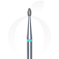 Изображение  Фреза алмазная Staleks, почка синяя диаметр 1,6 мм
