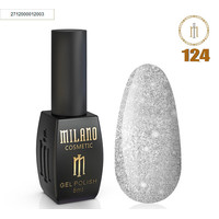 Зображення  Гель-лак Milano 8 мл №124, Об'єм (мл, г): 8, Колір: 124