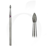 Изображение  Фреза алмазная Staleks, почка красная диаметр 1,8 мм