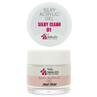 Зображення  Акрил-гель для нігтів Nails Molekula Silky 15 мл № 01 Сlear