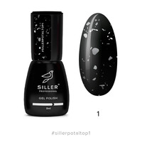 Изображение  Топ для гель лака Siller Professional Potal 8 мл, № 01, Объем (мл, г): 8, Цвет: 001