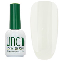 Зображення  База для гель лаку UNO Milk 2 мл Led/UV 12 мл Base № 001, Об'єм (мл, г): 12, Колір: 001