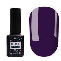 Зображення  Гель-лак Kira Nails №157 (темно-фіолетовий, емаль), 6 мл, Об'єм (мл, г): 6, Колір: 157