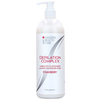 Изображение  Сливки после депиляции Jerden Proff клубника, 500 мл