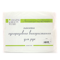 Зображення  Пакети одноразові для парафінотерапії Jerden Proff 15х40 см, для рук, 50 шт