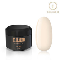 Зображення  Гель для нарощування Milano 30 мл, Yellowish 1