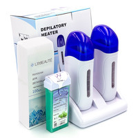 Изображение  Подарочный набор для депиляции Воскоплав + Воск + Полоски для депиляции 2