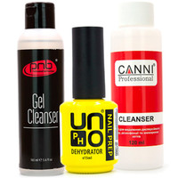 Изображение Обезжириватели, nail prep, снятие липкого слоя