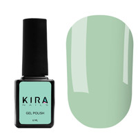 Изображение  Гель-лак Kira Nails №025 (бледный салатовый, эмаль), 6 мл, Объем (мл, г): 6, Цвет: 025