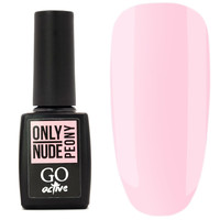 Зображення  Гель-лак GO Active Only Nude 10 мл №04 Peony, блідо-рожевий півон, Об'єм (мл, г): 10, Колір: 004