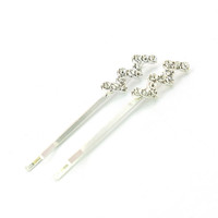 Изображение  Заколки для волос с декоративными камнями № 8