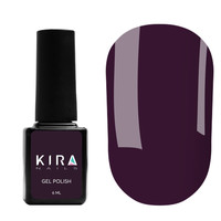 Изображение  Гель-лак Kira Nails №153 (темный баклажан, эмаль), 6 мл, Объем (мл, г): 6, Цвет: 153